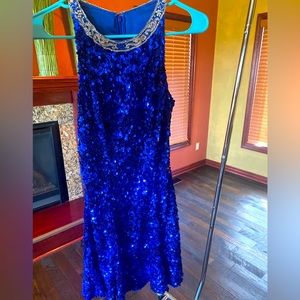 Sherri Hill sequin and beaded dress
